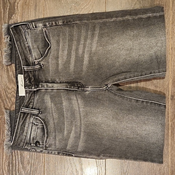 ❤️ NWOT! KANCAN ESTHER HIGH RISE GRAY ANKLE SKINNY JEANS, 6 (28) - Picture 3 of 10